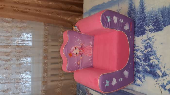 Фотография покупателя товара Мягкая игрушка «Кресло Принцесса», цвета МИКС - Фото 1