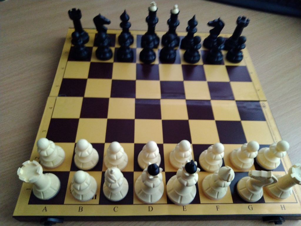 Фотография покупателя товара Шахматы обиходные 30 х 30 см, доска и фигуры пластик, король h-7.5 см, пешка h-4.2 см - Фото 1