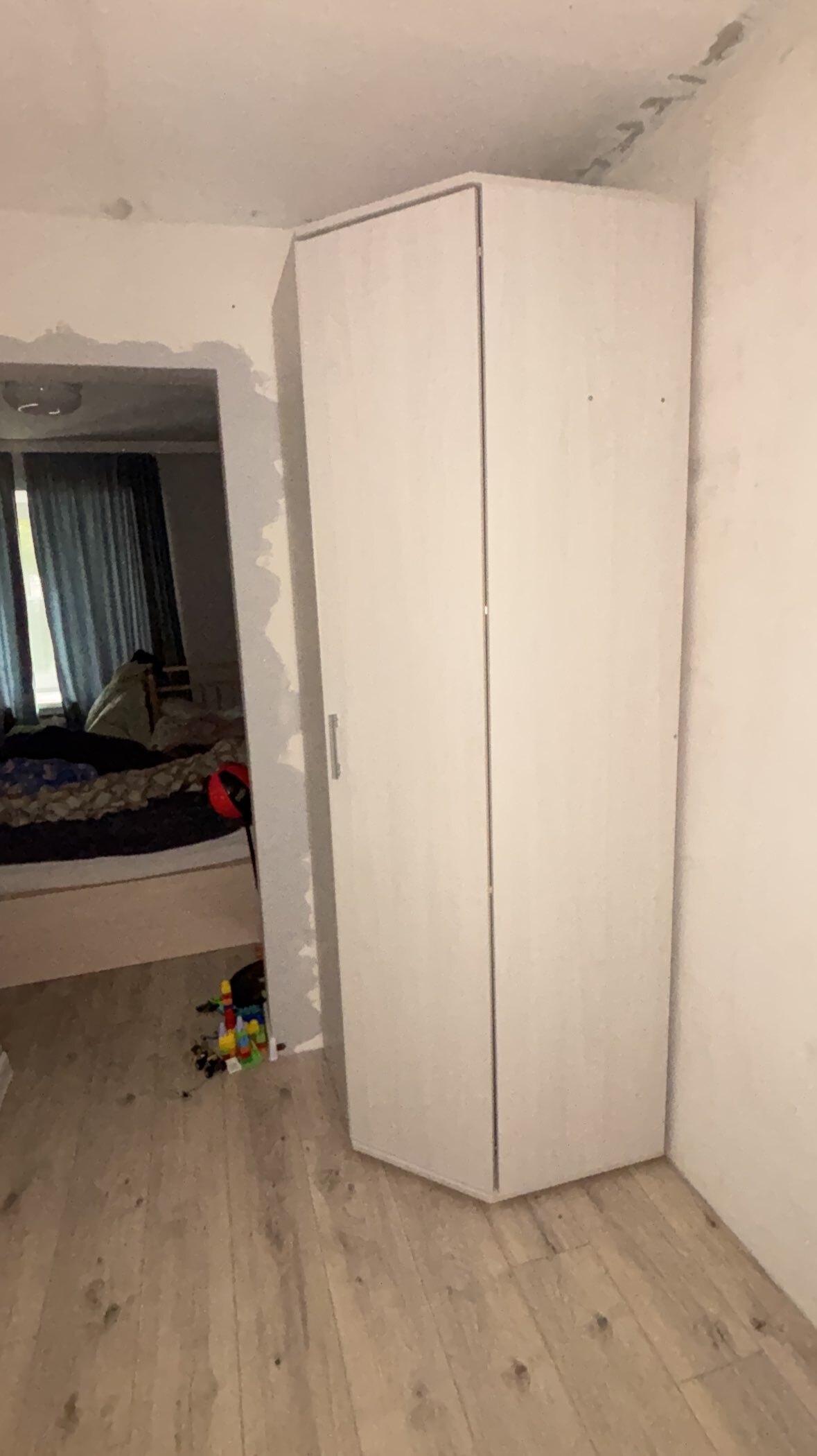 Фотография покупателя товара Шкаф угловой «Клик Мебель. Сопрано», 751×470×2176 мм, цвет анкор светлый
