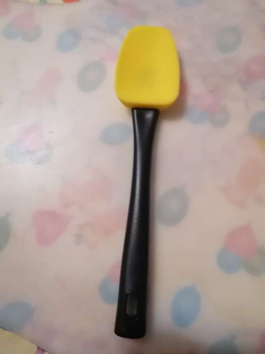 Фотография покупателя товара Лопатка Доляна «Контраст», 24.5 см, МИКС - Фото 3