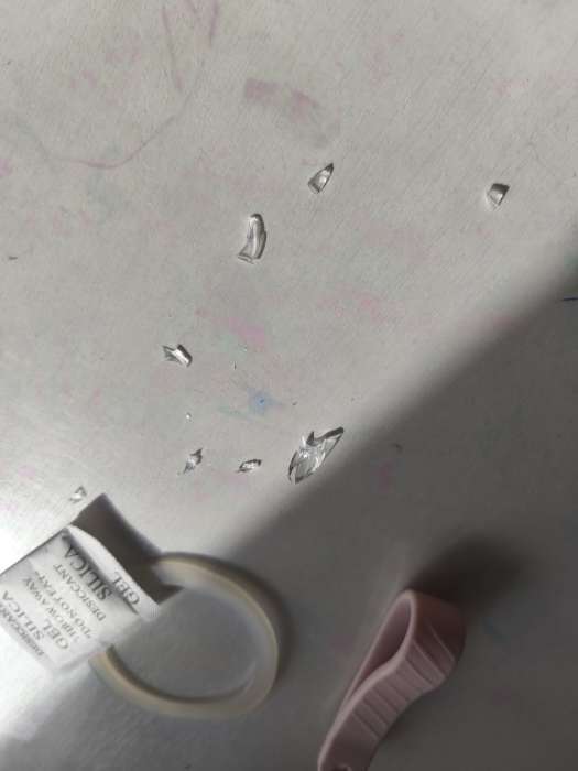 Фотография покупателя товара Бутылка для воды, 400 мл, 19.5×7×5.2 см, стеклянная, розовая - Фото 2