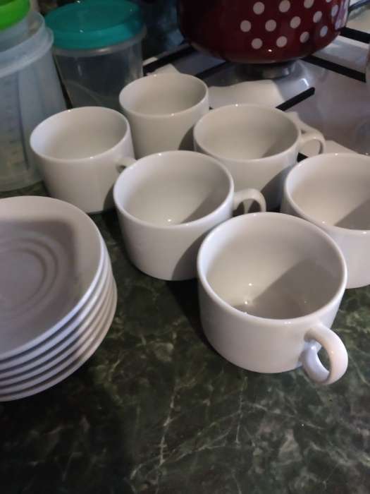 Фотография покупателя товара Чайная пара «Бельё», 2 предмета: чашка 280 мл, блюдце, фарфор, белая - Фото 5