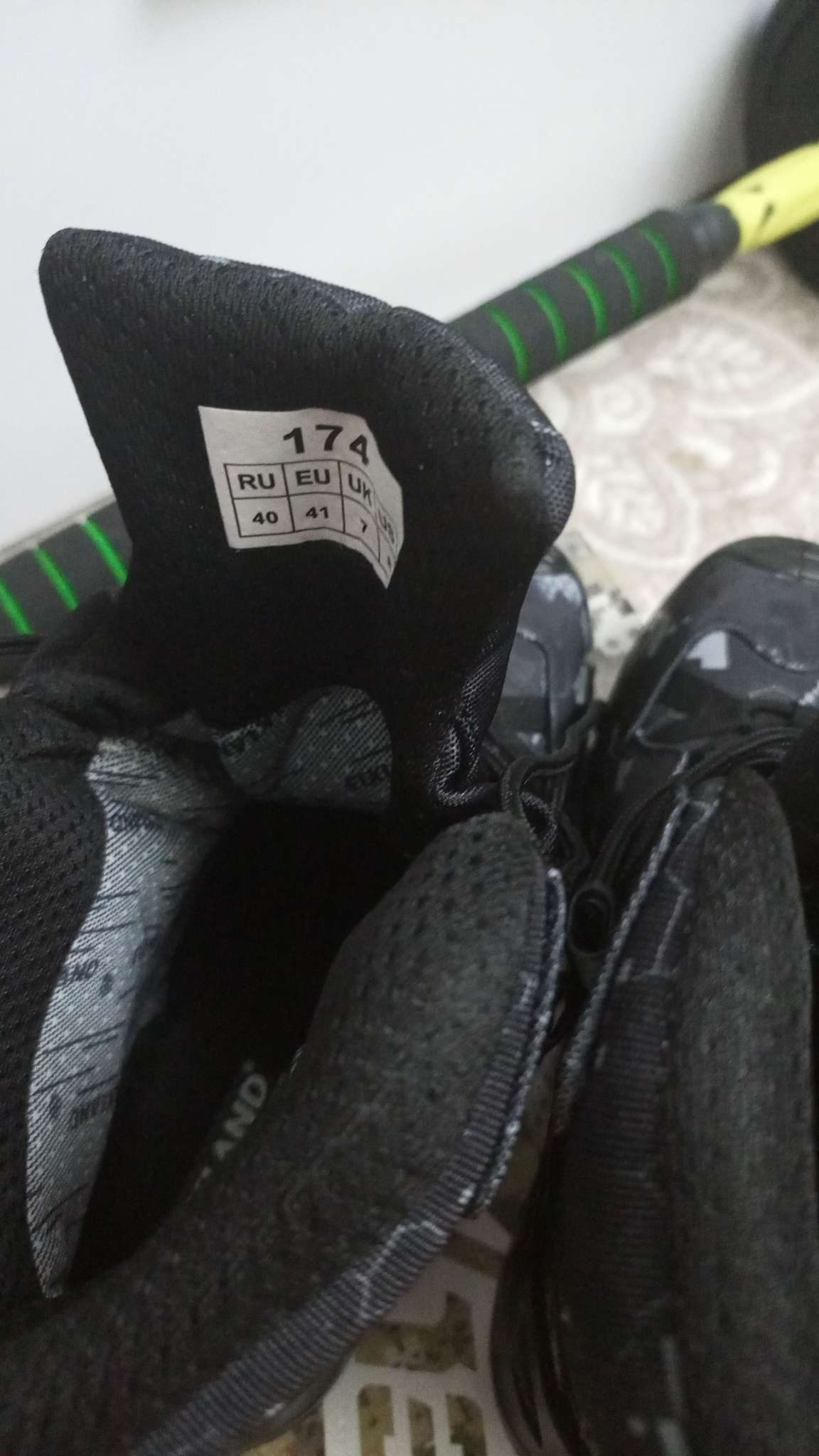 Фотография покупателя товара Ботинки треккинговые Elkland 174, демисезонные, черный камуфляж, размер 41 - Фото 2