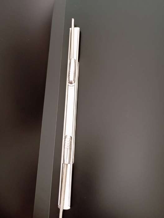 Фотография покупателя товара Папка с пружинным скоросшивателем А4, 500 мкм, корешок 15 мм, Calligrata, до 100 листов, чёрная - Фото 5