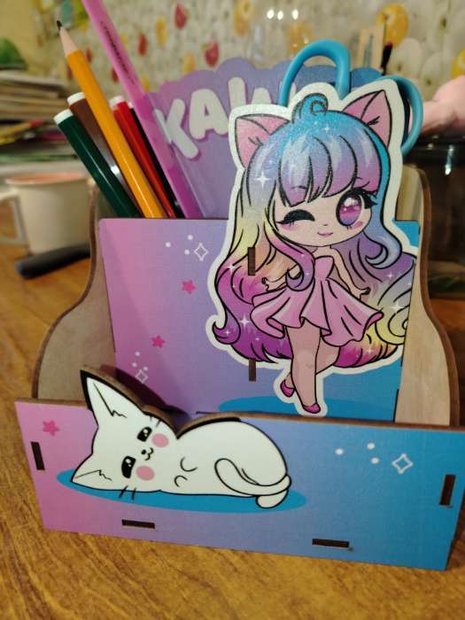Фотография покупателя товара Органайзер для канцелярии Kawaii - Фото 6