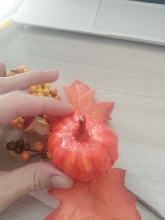 Фотография покупателя товара Декор на палочке «Осень» 8×20×30 см - Фото 5