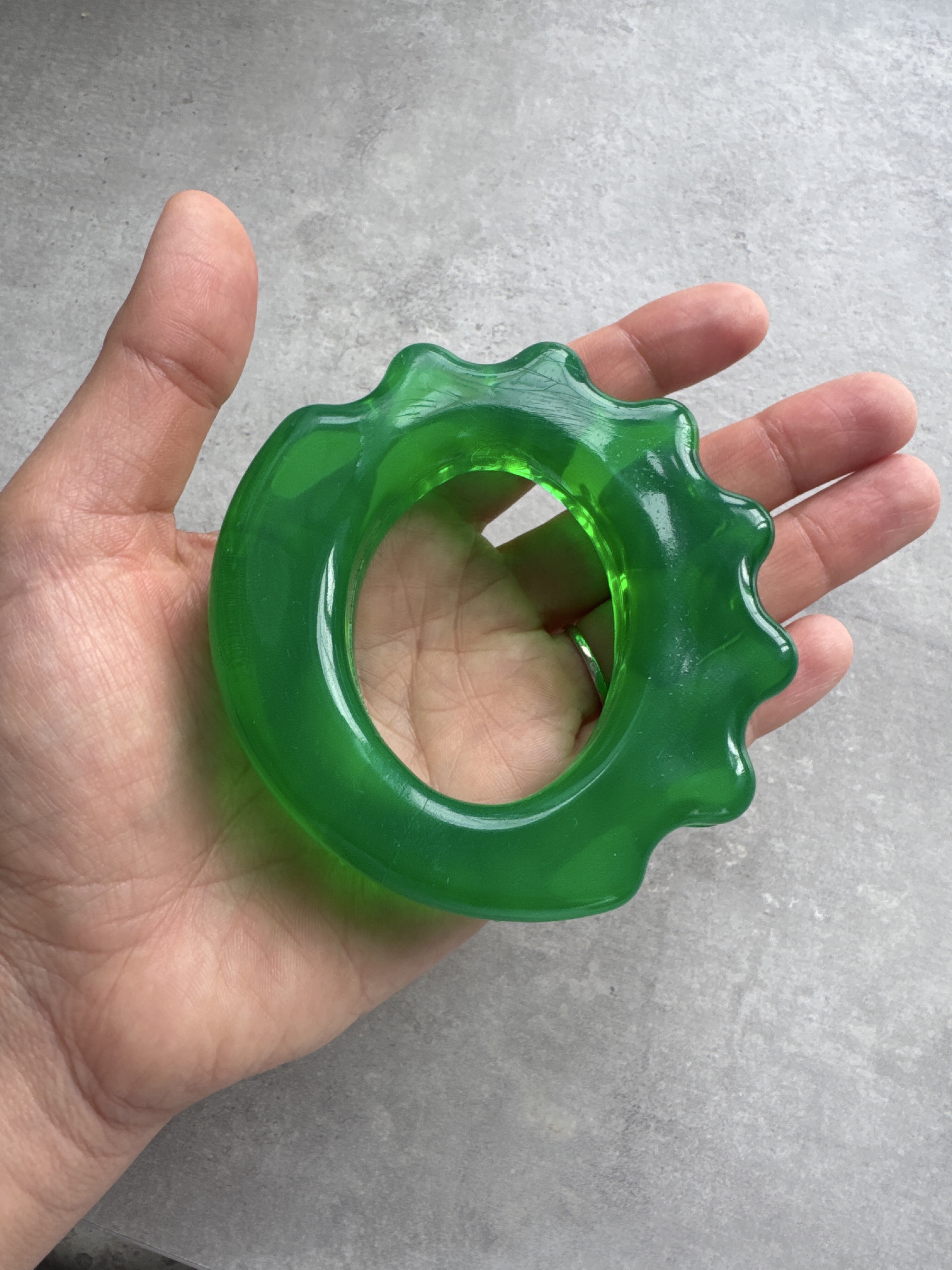 Фотография покупателя товара Эспандер кистевой ONLYTOP, 30 кг, 9 см, цвета МИКС - Фото 1