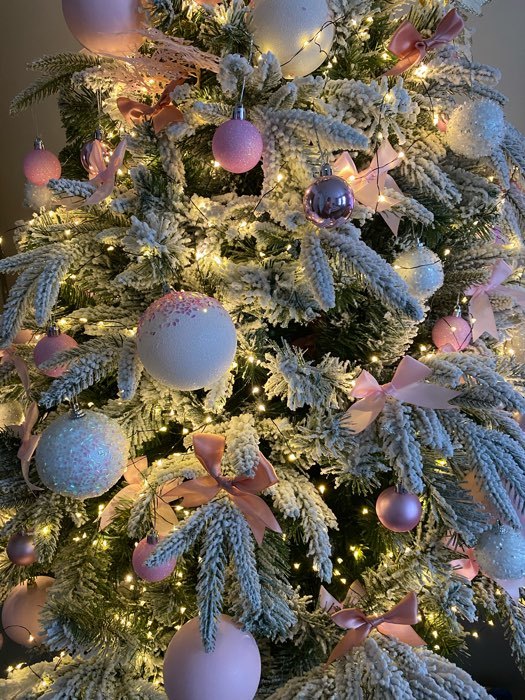 Фотография покупателя товара Ёлочные игрушки «Новелла перламутр», шары новогодние, d=8 см, 3 шт., белый - Фото 2