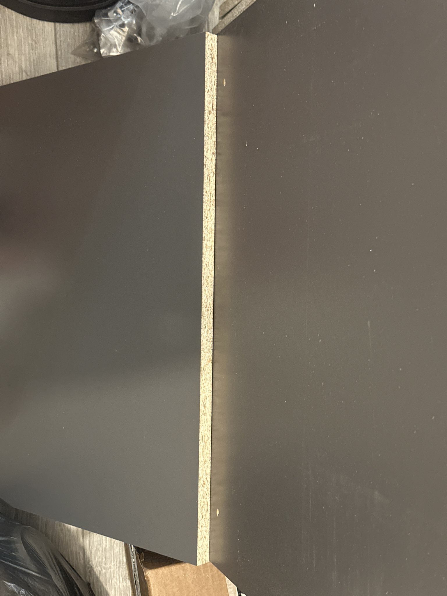 Фотография покупателя товара Шкаф – пенал «Мадера», 400×520×2100 мм, цвет графит - Фото 287