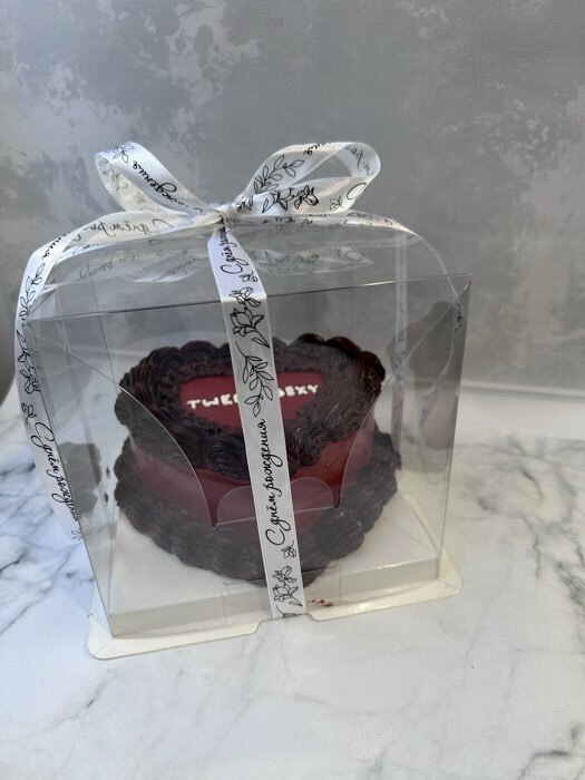 Фотография покупателя товара Лента атласная «С днём рождения», 15 мм, 23±1 м, белая №001 - Фото 1