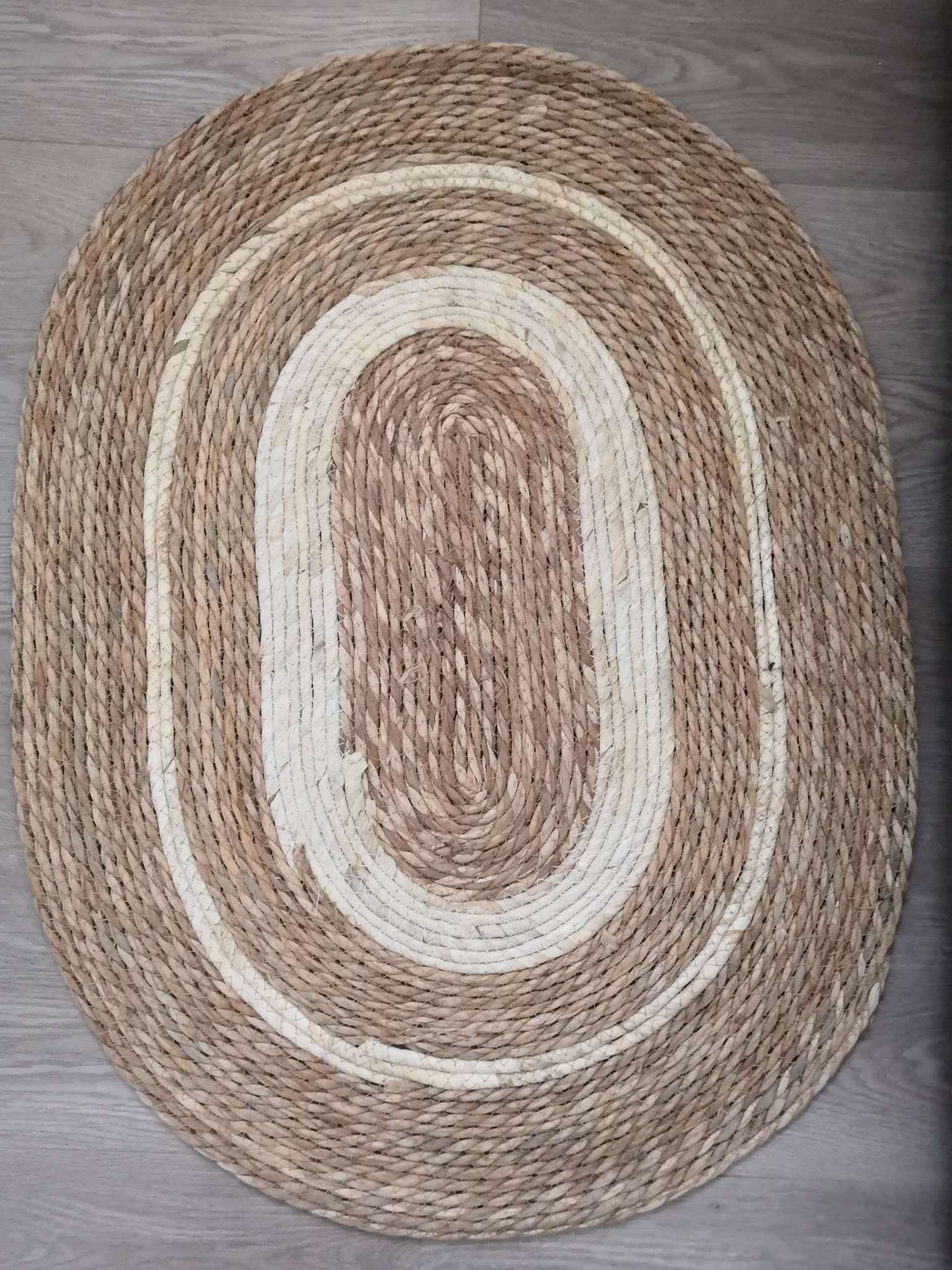 Фотография покупателя товара Ковер плетёный SL Home «Паджа», 60×80 см - Фото 2