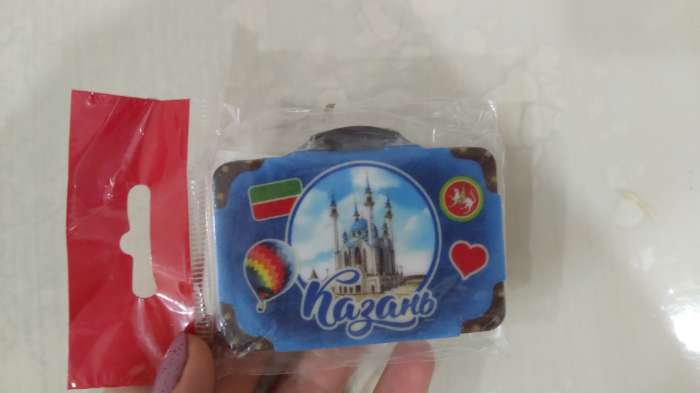 Фотография покупателя товара Магнит в форме чемодана «Казань. Казанский кремль» - Фото 1