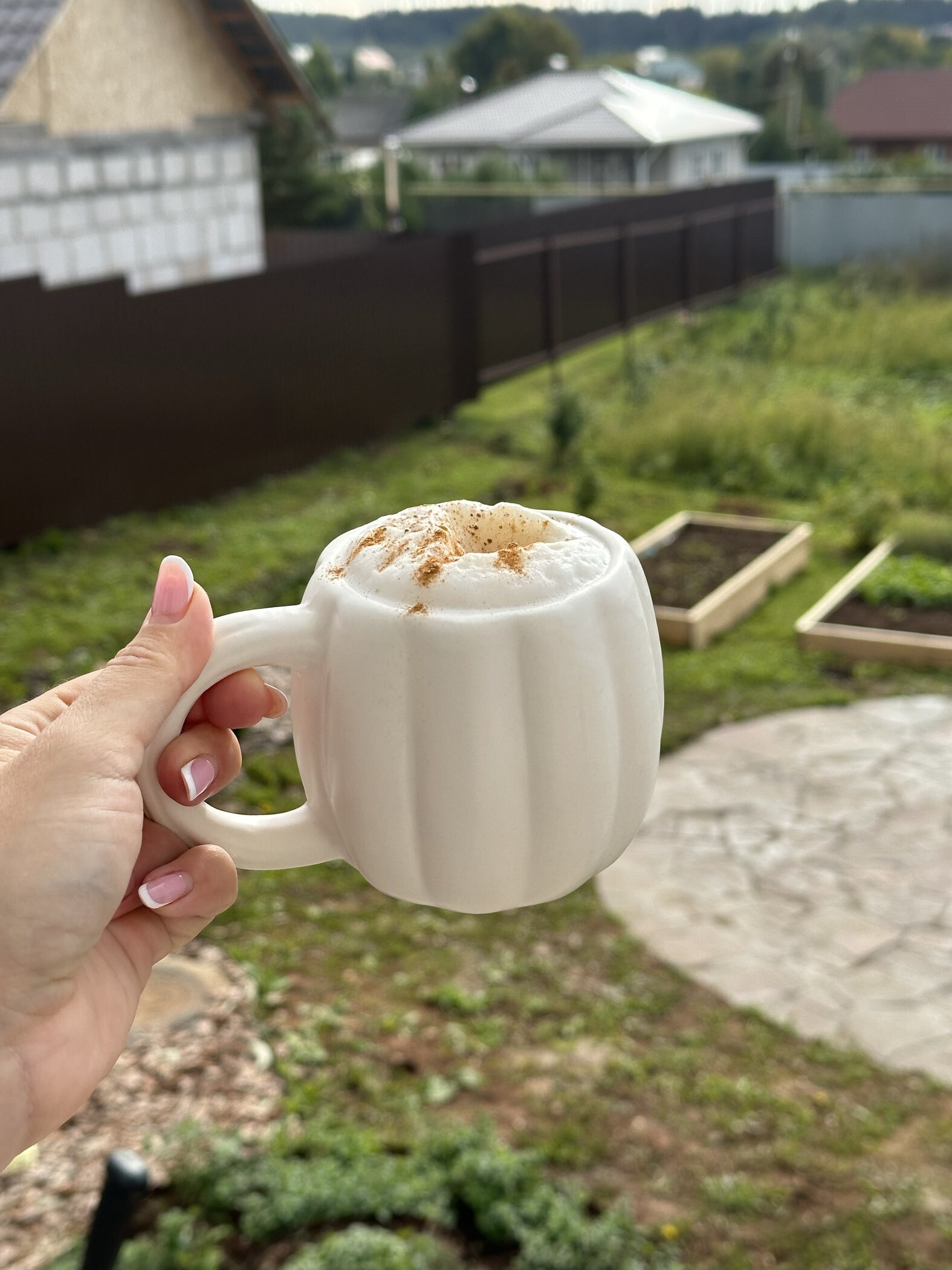 Фотография покупателя товара Кружка SL Home «Осенний бриз», 420 мл, доломит, белая - Фото 6