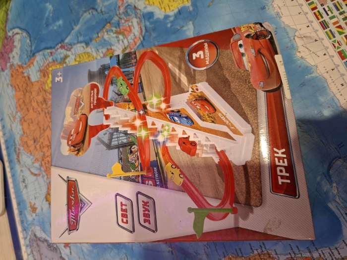 Фотография покупателя товара УЦЕНКА Трек и 3 машины, Тачки - Фото 2