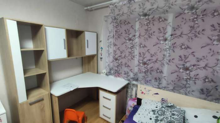 Фотография покупателя товара Стол компьютерный «Лайт К4», 1600×1200×1800 мм, цвет дуб сонома/белый - Фото 1