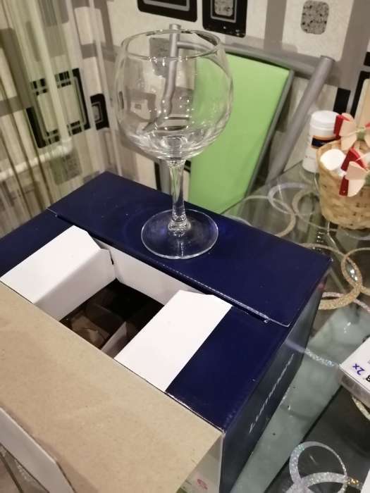 Фотография покупателя товара Набор стеклянных бокалов для вина French Brasserie, 250 мл, 6 шт - Фото 6