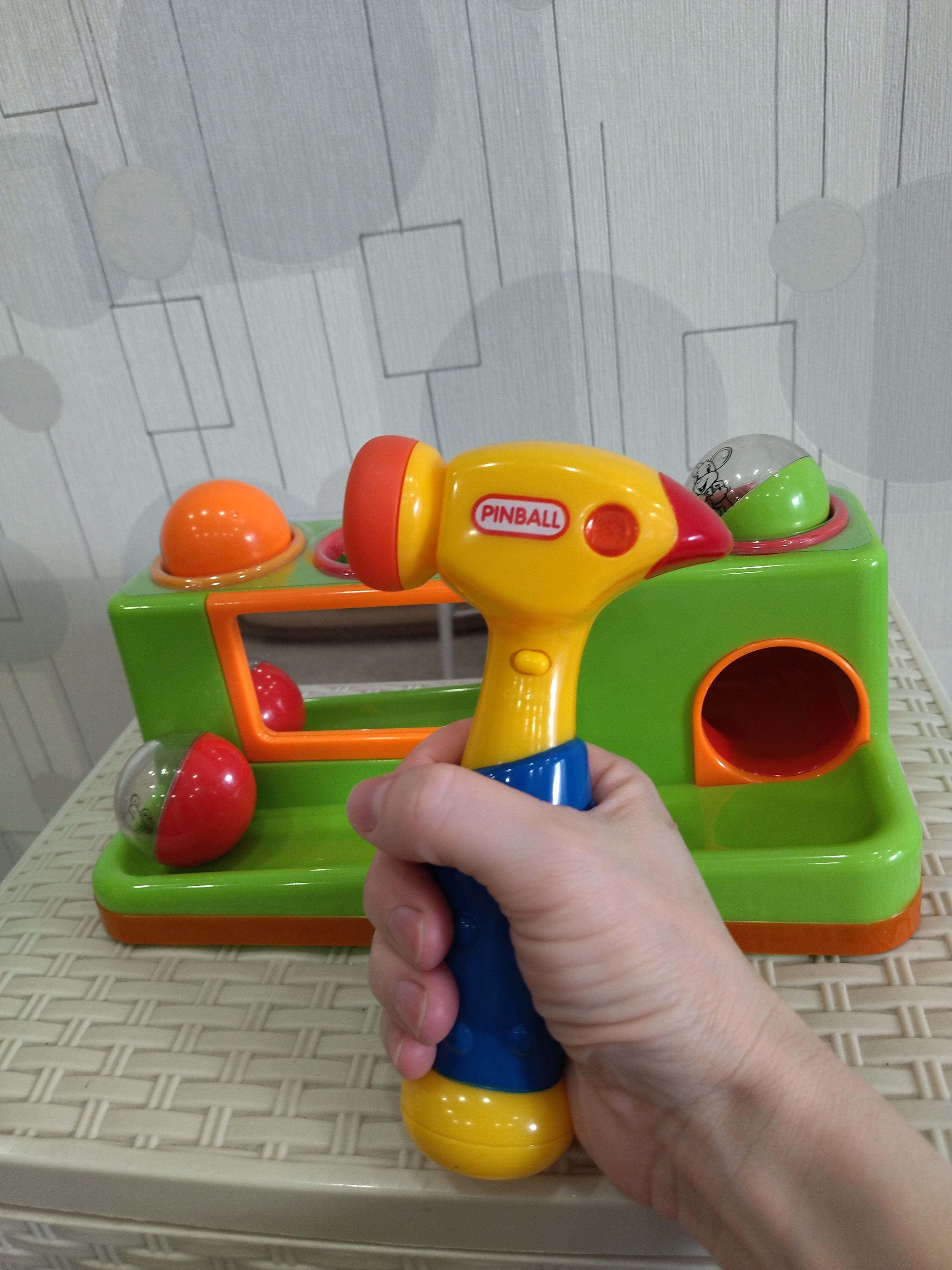 Фотография покупателя товара Развивающая игрушка «Стучалка», звуковые эффекты, работает от батареек, МИКС - Фото 5