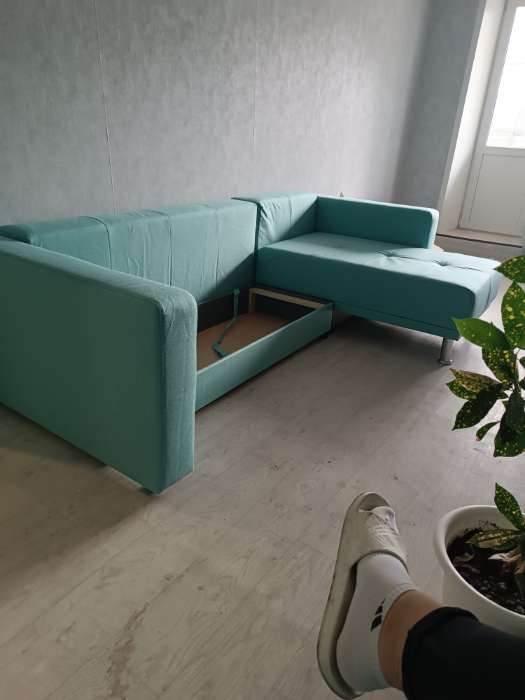 Фотография покупателя товара Диван угловой NEXT, угловой, с подлокотниками, обивка Coral - Фото 1
