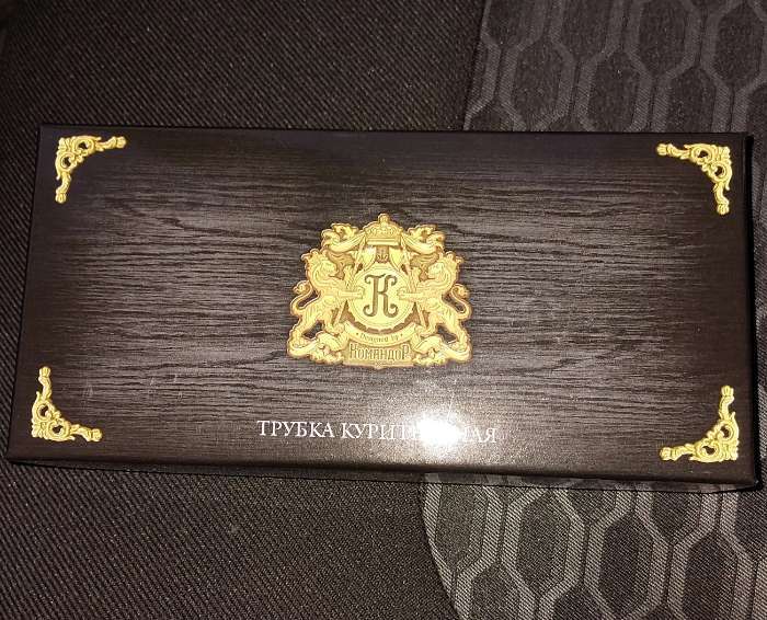 Фотография покупателя товара Трубка курительная «Командор», классическая, l-14 см - Фото 1