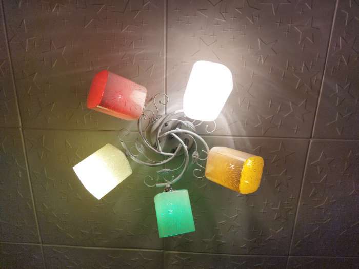 Фотография покупателя товара Лампа накаливания Luazon Lighthing E27, 40W, декоративная, красная, 220 В - Фото 4