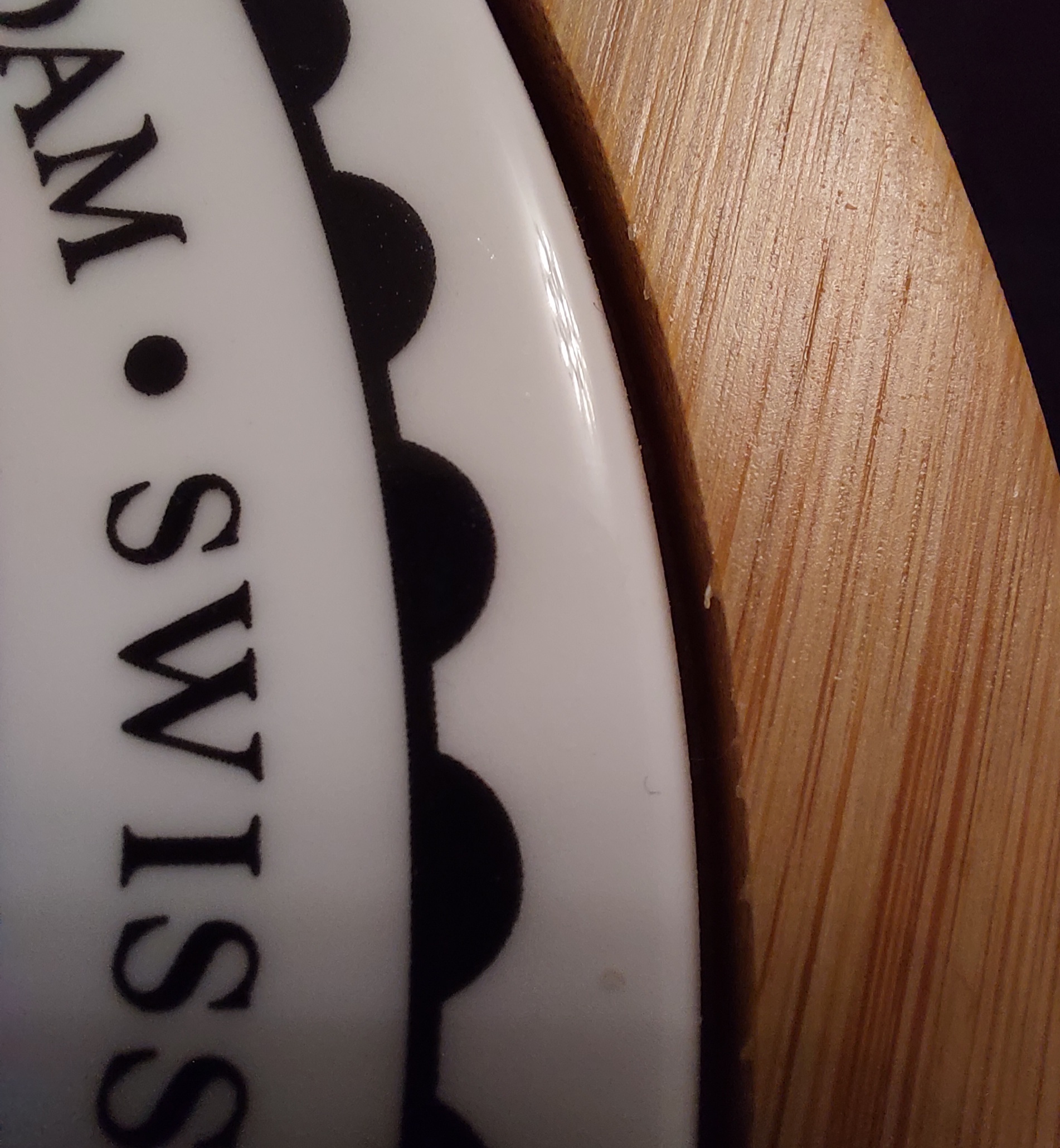 Фотография покупателя товара Доска керамическая сервировочная круглая «Эстет. Сыр», 27,5×19×1,5 см, цвет белый - Фото 4