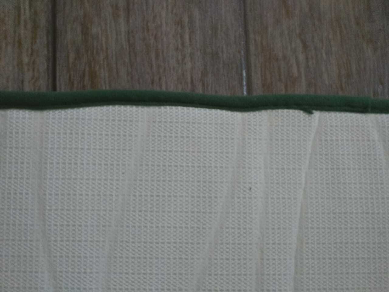 Фотография покупателя товара Набор ковриков для ванной и туалета Доляна «Водоросли», 2 шт, 40×50, 50×80 см, цвет зелёный - Фото 2