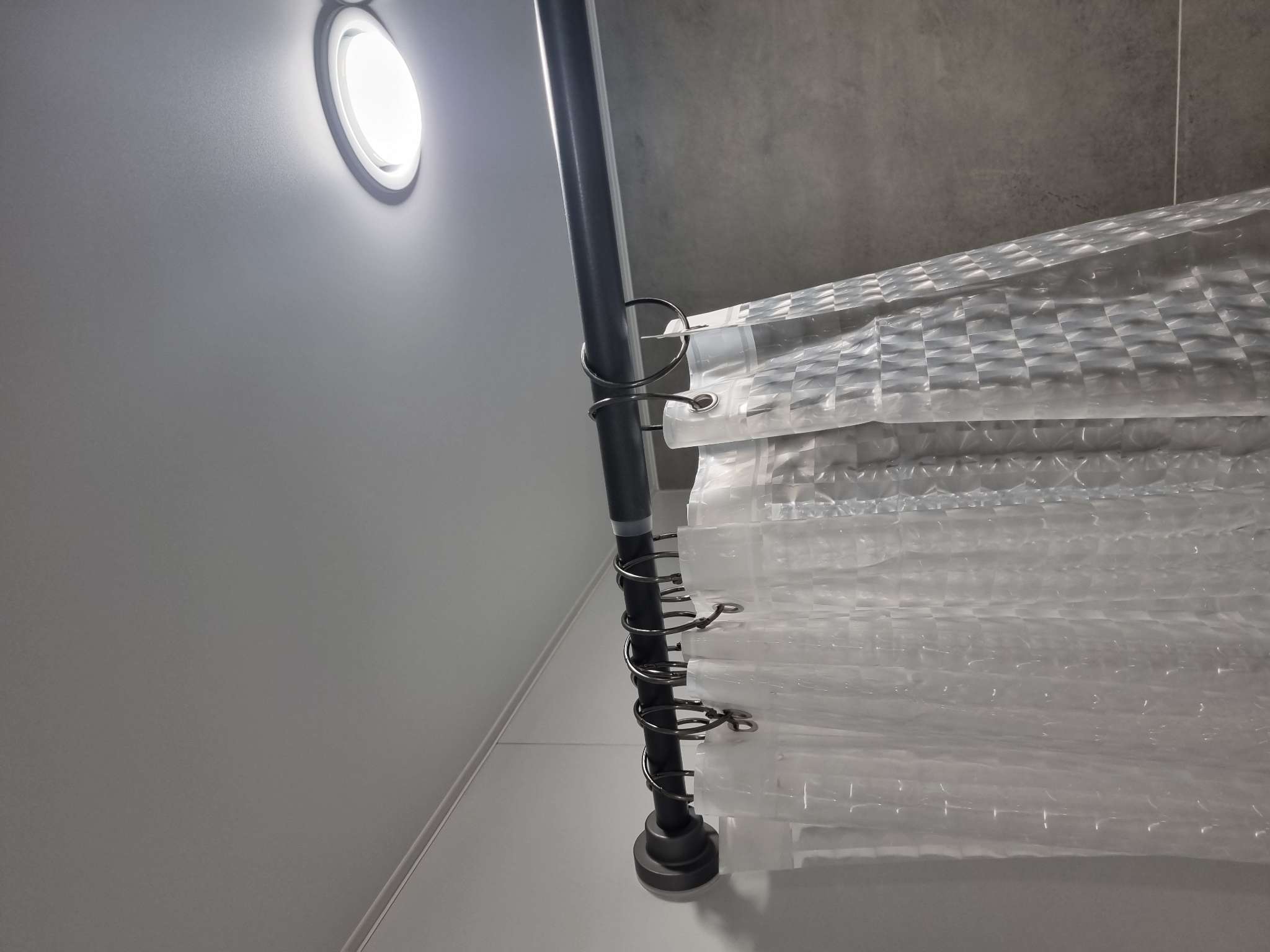 Фотография покупателя товара Кольцо для карниза, d = 35/40 мм, 10 шт., цвет чёрный никель - Фото 1