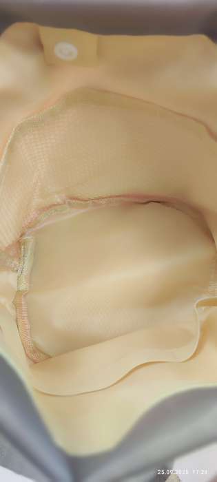 Фотография покупателя товара Косметичка-мешок дорожная на завязке, с кошельком, розовая - Фото 4