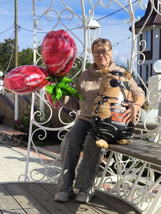 Фотография покупателя товара Воздушные шары фольгированные 31" «Горячие желания», 50 шт., 18+ - Фото 1