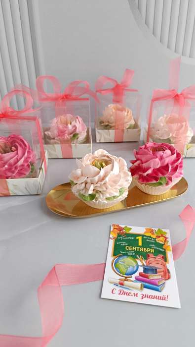 Фотография покупателя товара Коробка сборная с PVC крышкой, «Ромашки», 10×10×10 см - Фото 4