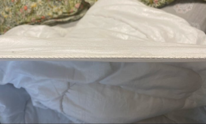 Фотография покупателя товара Одеяло LoveLife 220×200 см, лебяжий пух, глосс-сатин, 450 г/м² - Фото 24