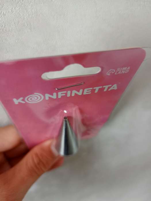 Фотография покупателя товара Насадка кондитерская KONFINETTA, d=1.8 см, № 79, нержавеющая сталь - Фото 4
