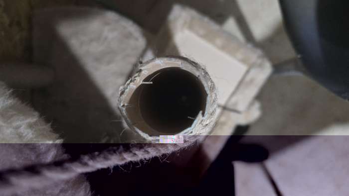 Фотография покупателя товара Комплекс для кошек с когтеточкой, угловой, с гамаком, 48×48×171 см, джут, искусственный мех, беж - Фото 7