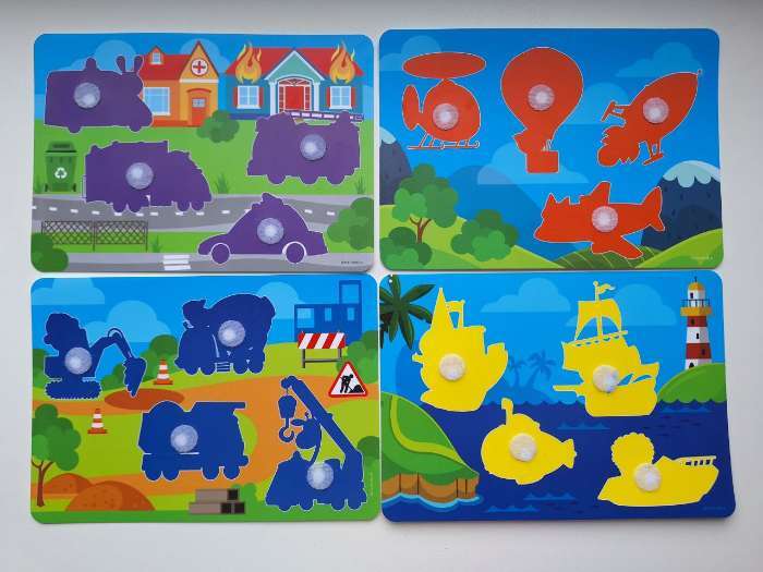 Фотография покупателя товара Развивающая игра на липучках «Изучаем транспорт» - Фото 2