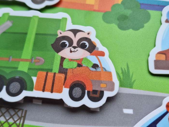 Фотография покупателя товара Развивающая игра на липучках «Изучаем транспорт» - Фото 4