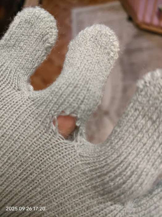 Фотография покупателя товара Перчатки детские MINAKU, 13 см, голубые - Фото 1