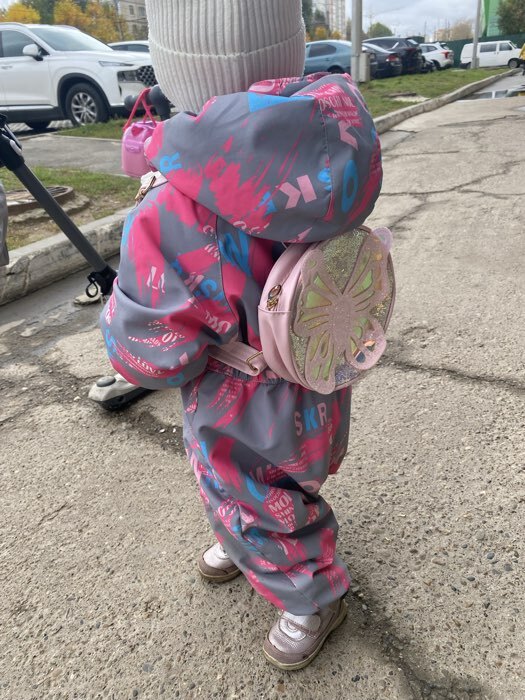 Фотография покупателя товара Рюкзак детский «Выбражулька» на молнии, размер 17×5×23 см, светло-розовый - Фото 1