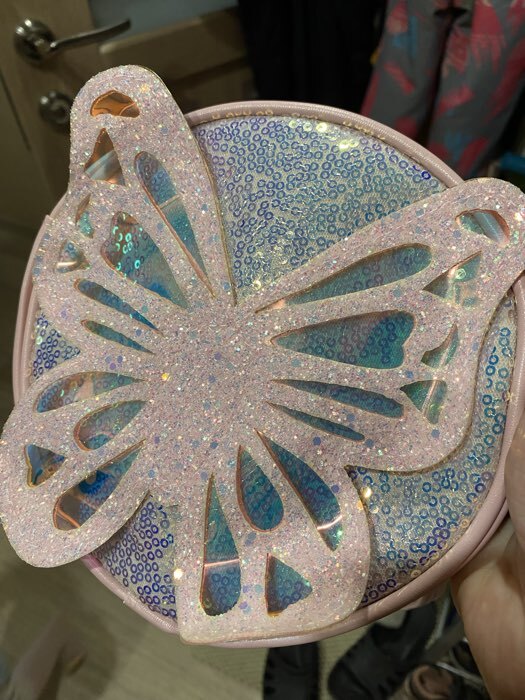 Фотография покупателя товара Рюкзак детский «Выбражулька» на молнии, размер 17×5×23 см, светло-розовый - Фото 2