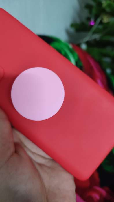 Фотография покупателя товара Попсокет Popsockets PS1, держатель для телефона на палец, розовый
