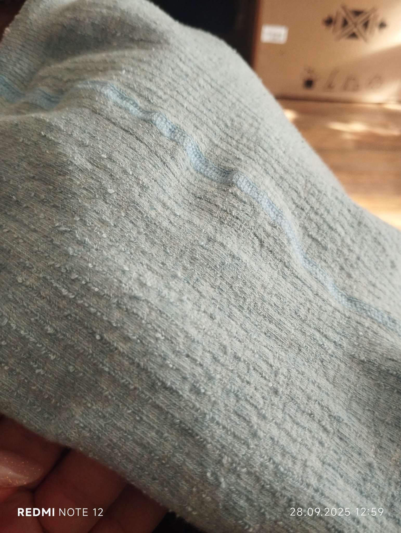 Фотография покупателя товара Колготки детские KAFTAN BASIC, рост 104-110 см, голубые - Фото 3