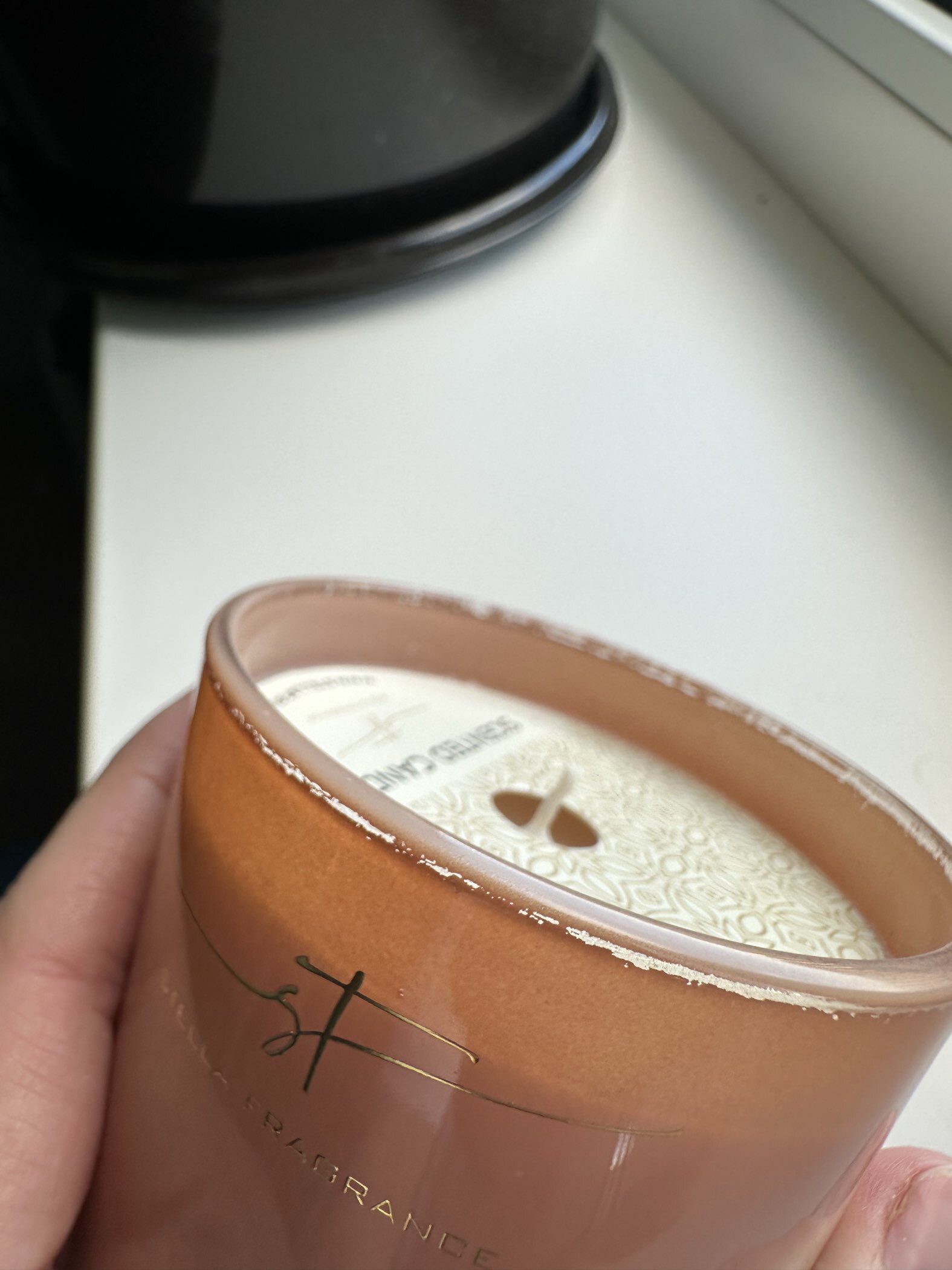 Фотография покупателя товара Ароматическая свеча Stella Fragrance 160 г, Dark Amber - Фото 2