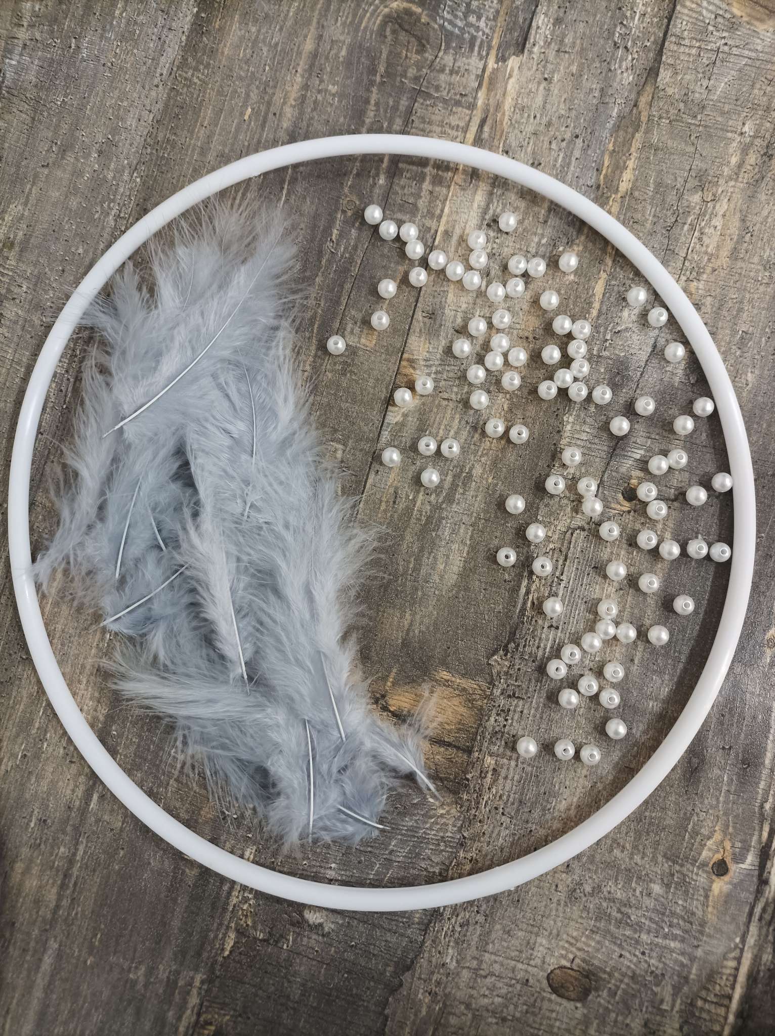 Фотография покупателя товара Бусины для творчества «Жемчуг» набор d=0.8 см 20 г - Фото 1