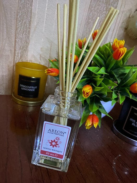 Фотография покупателя товара Диффузор ароматический для дома Areon Sticks, 85 мл, весенний букет