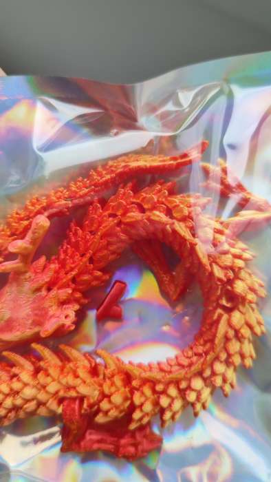 Фотография покупателя товара 3Д - печатная игрушка «Дракон», подвижная, цвет МИКС - Фото 27