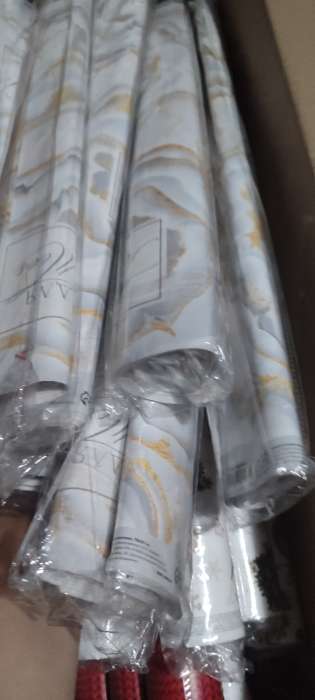 Фотография покупателя товара Бумага упаковочная глянцевая «Нежный мрамор», 50 х 70 см - Фото 7