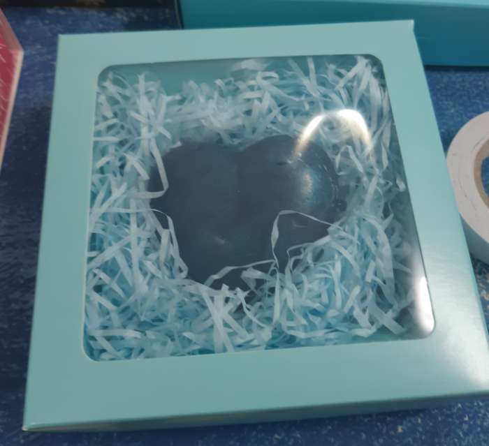 Фотография покупателя товара Коробка для конфет с окном, крафт 12,5 х 12,5 х 3,5 см - Фото 18