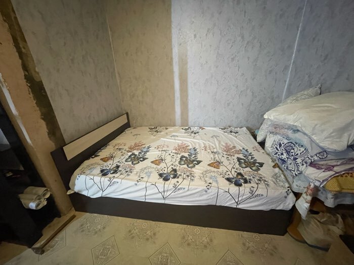 Фотография покупателя товара Кровать двуспальная «Леони», 1400×2000 мм, цвет венге/сосна лоредо - Фото 1