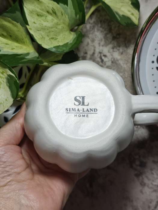 Фотография покупателя товара Кружка SL Home «Осенний бриз», 420 мл, доломит, белая - Фото 4