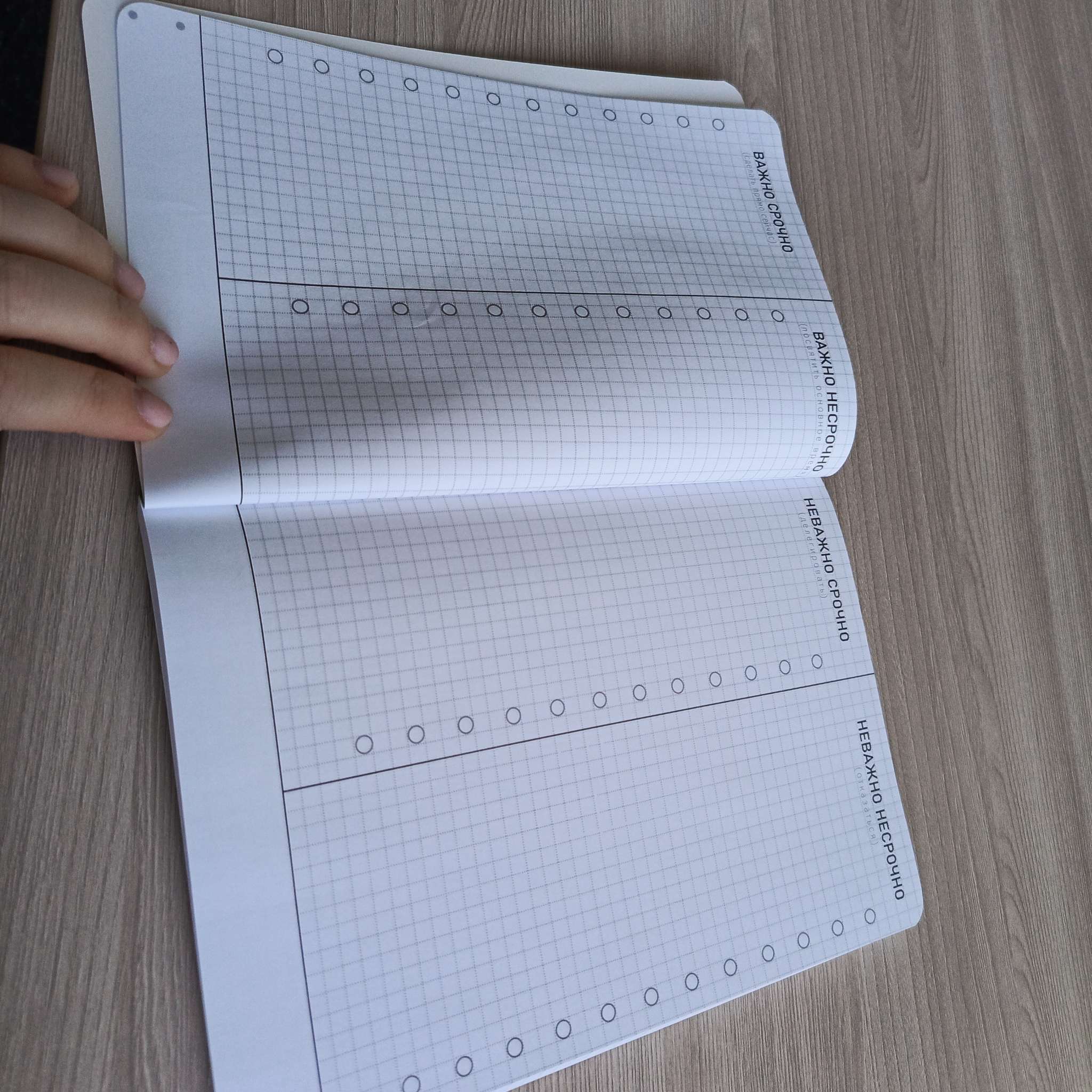 Фотография покупателя товара Планер управление временем А5+, софт-тач. Тиснение 100 л. PLAN - Фото 3