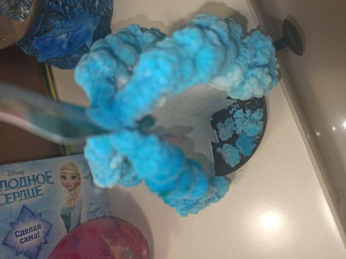 Фотография покупателя товара Набор для выращивания кристаллов,опыты, "Волшебные кристаллы" Холодное сердце: Эльза